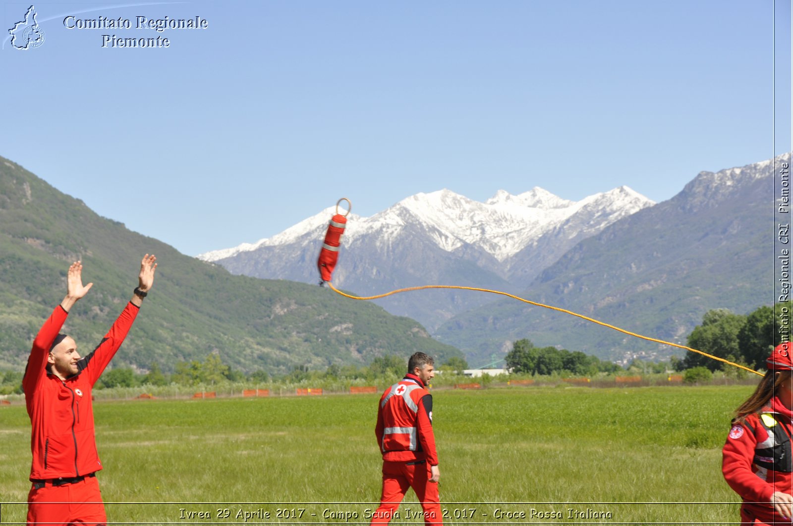 Ivrea 29 Aprile 2017 - Campo Scuola 2.017 - Croce Rossa Italiana- Comitato Regionale del Piemonte