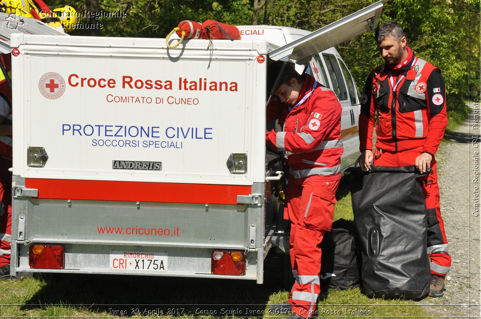 Ivrea 29 Aprile 2017 - Campo Scuola 2.017 - Croce Rossa Italiana- Comitato Regionale del Piemonte