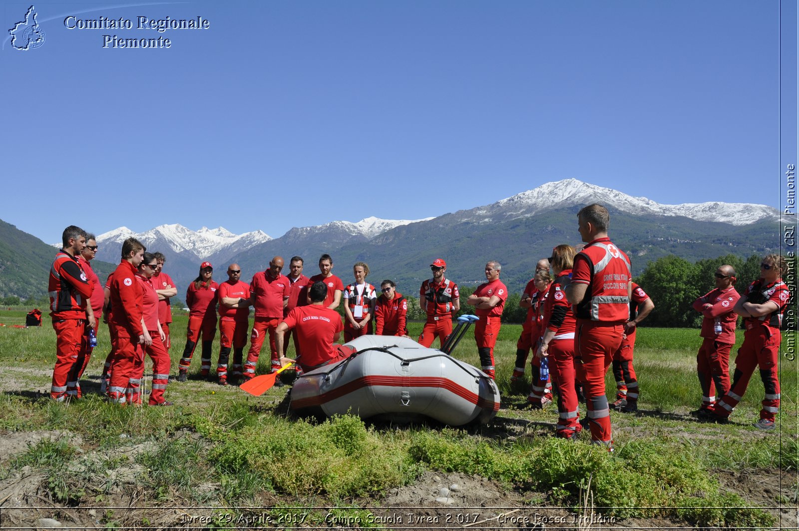 Ivrea 29 Aprile 2017 - Campo Scuola 2.017 - Croce Rossa Italiana- Comitato Regionale del Piemonte