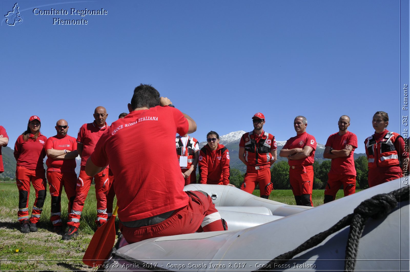 Ivrea 29 Aprile 2017 - Campo Scuola 2.017 - Croce Rossa Italiana- Comitato Regionale del Piemonte