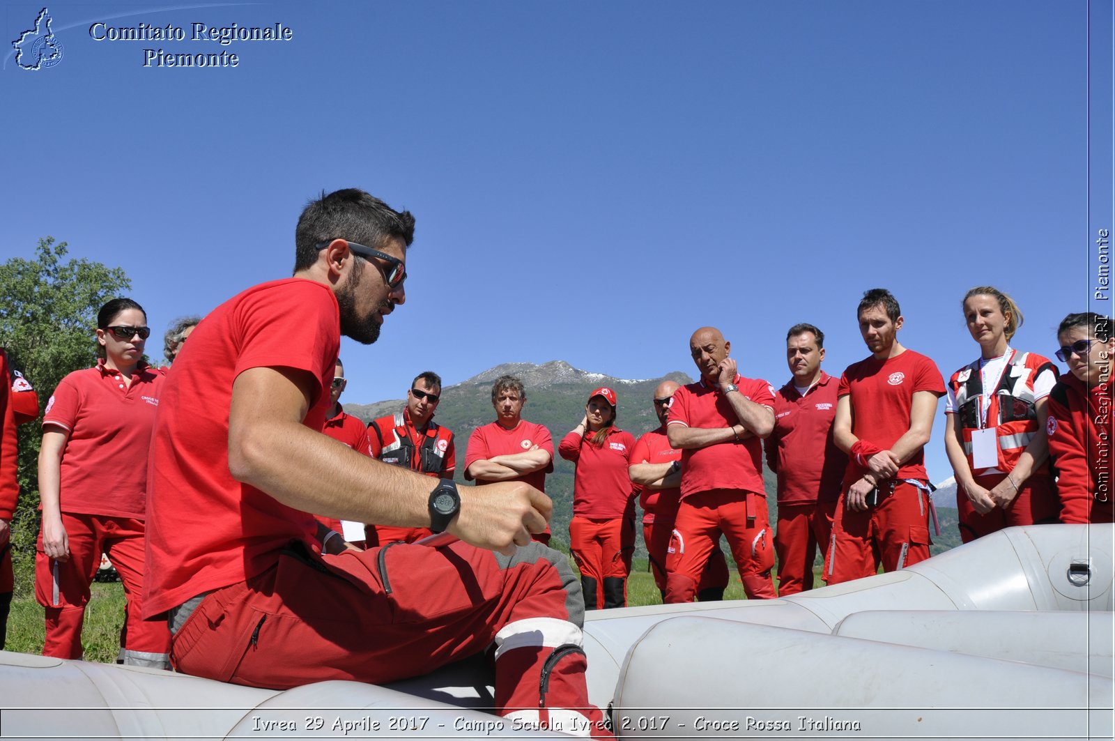 Ivrea 29 Aprile 2017 - Campo Scuola 2.017 - Croce Rossa Italiana- Comitato Regionale del Piemonte