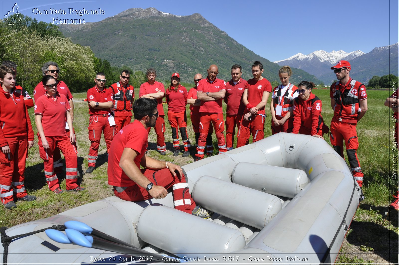 Ivrea 29 Aprile 2017 - Campo Scuola 2.017 - Croce Rossa Italiana- Comitato Regionale del Piemonte