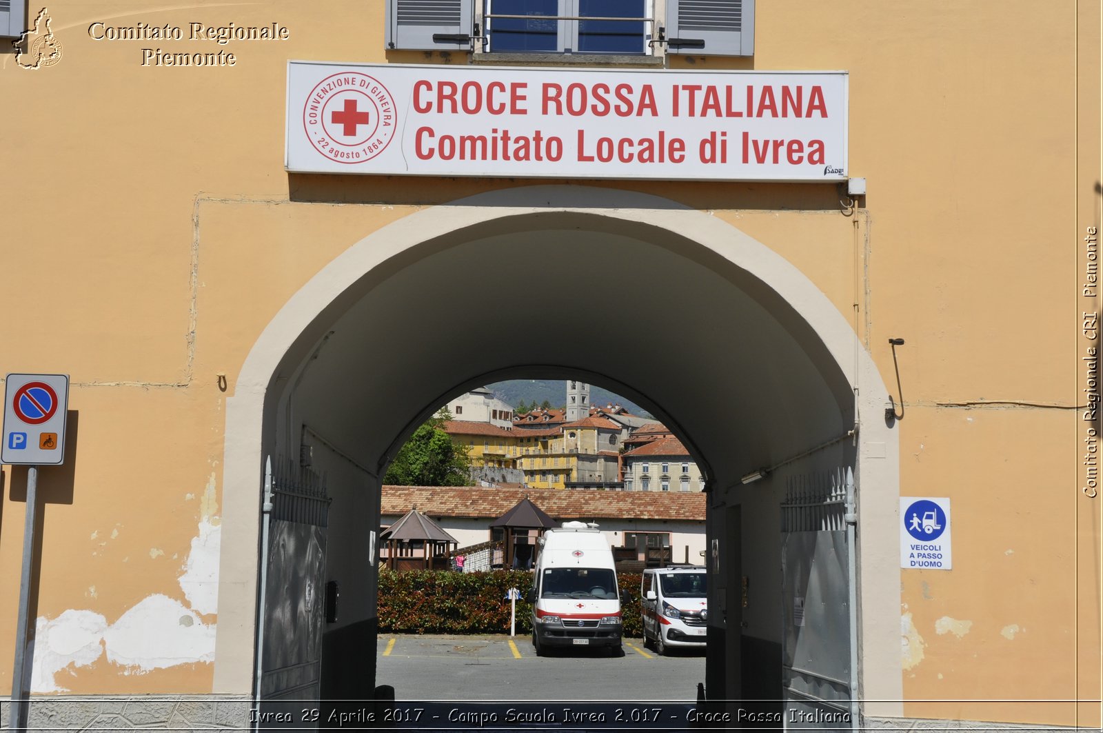 Ivrea 29 Aprile 2017 - Campo Scuola 2.017 - Croce Rossa Italiana- Comitato Regionale del Piemonte