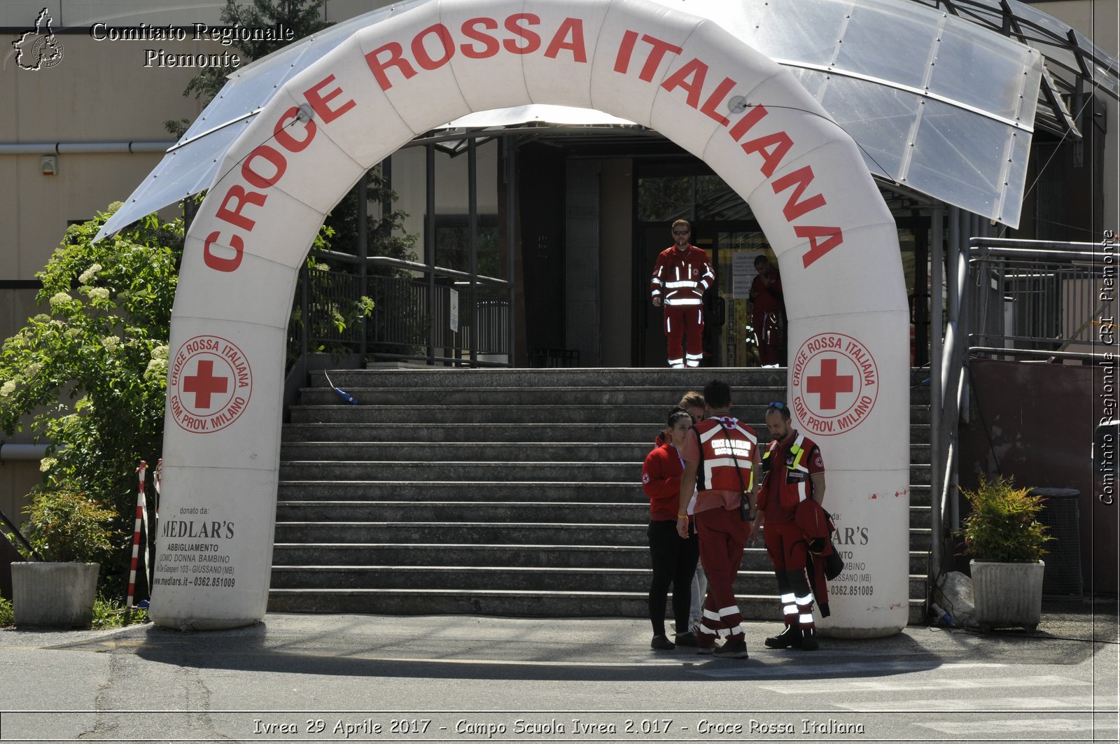 Ivrea 29 Aprile 2017 - Campo Scuola 2.017 - Croce Rossa Italiana- Comitato Regionale del Piemonte