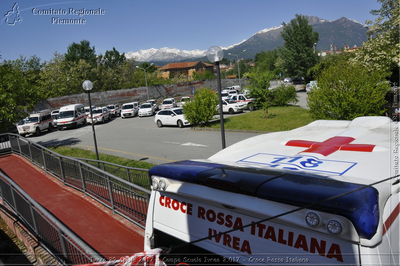 Ivrea 29 Aprile 2017 - Campo Scuola 2.017 - Croce Rossa Italiana- Comitato Regionale del Piemonte