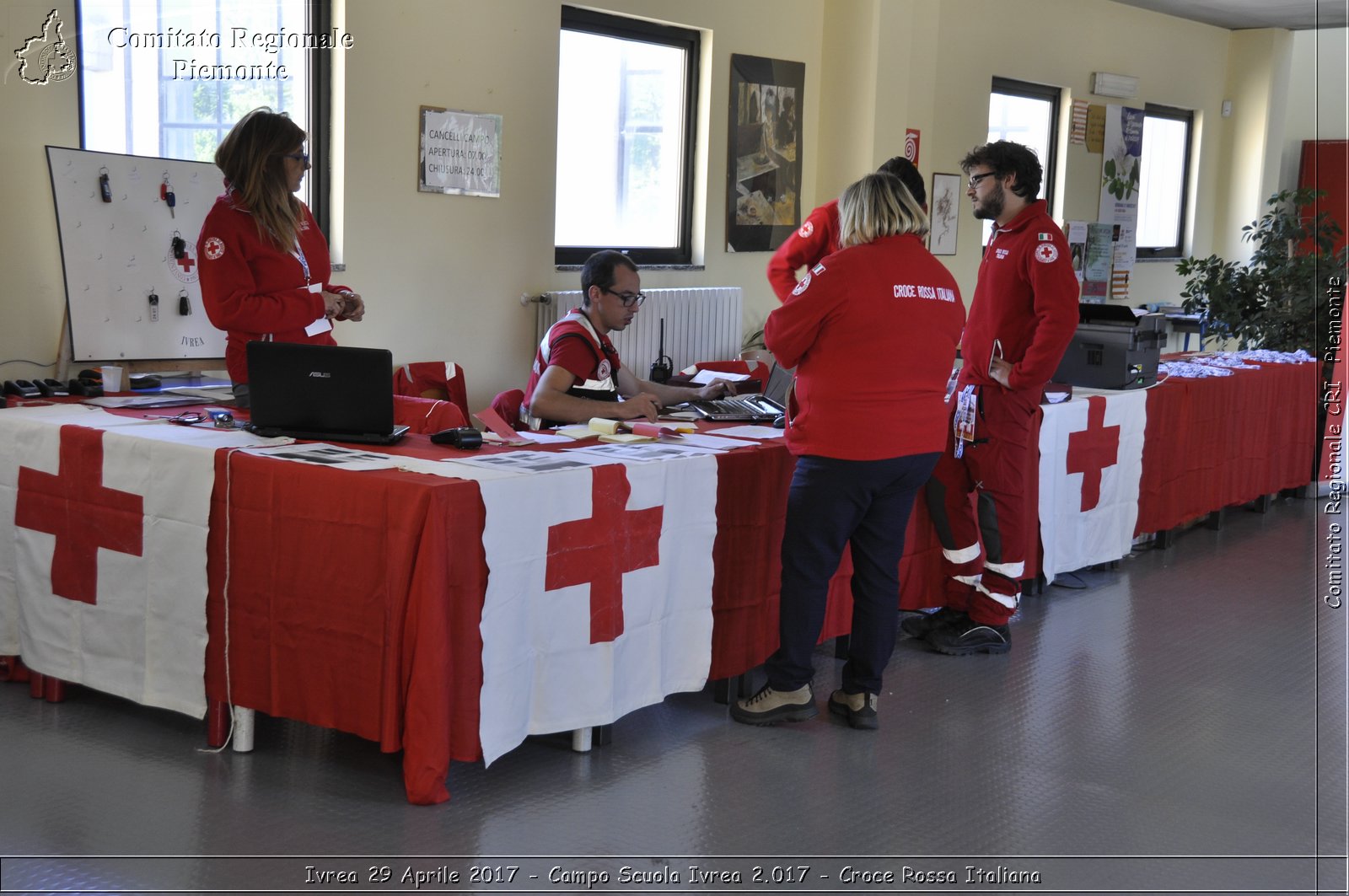 Ivrea 29 Aprile 2017 - Campo Scuola 2.017 - Croce Rossa Italiana- Comitato Regionale del Piemonte