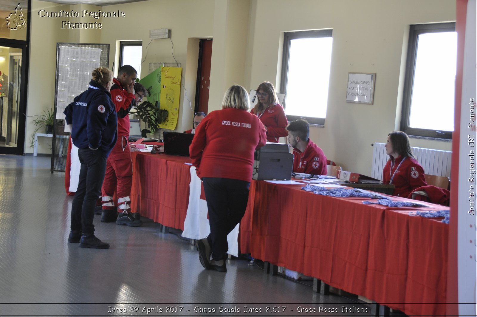 Ivrea 29 Aprile 2017 - Campo Scuola 2.017 - Croce Rossa Italiana- Comitato Regionale del Piemonte