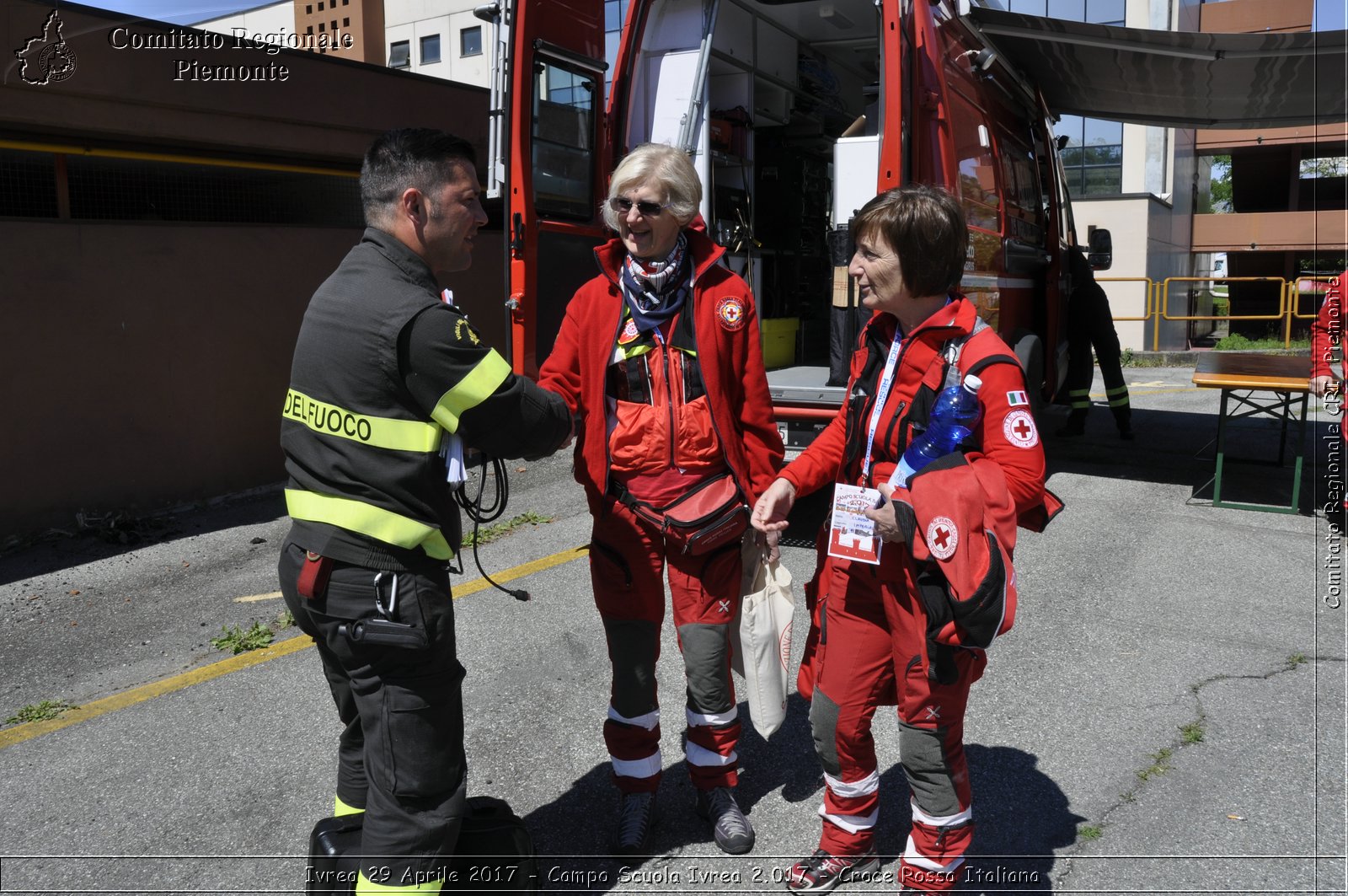 Ivrea 29 Aprile 2017 - Campo Scuola 2.017 - Croce Rossa Italiana- Comitato Regionale del Piemonte