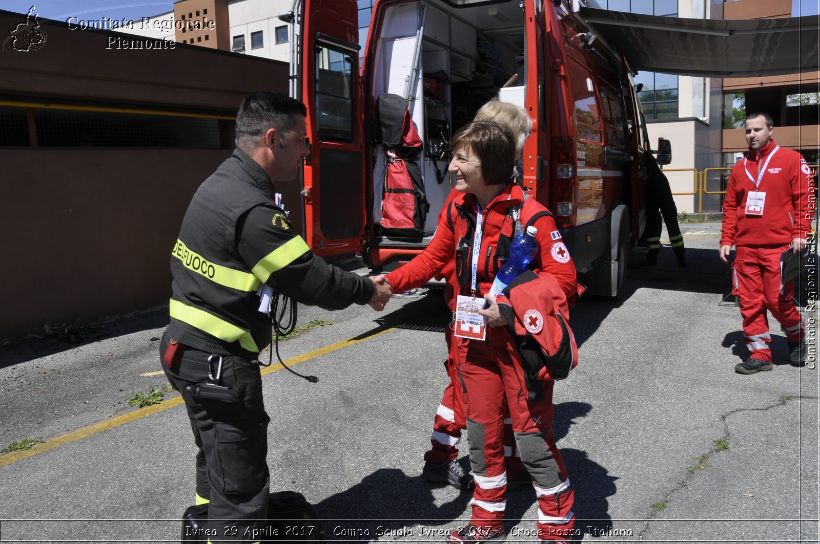 Ivrea 29 Aprile 2017 - Campo Scuola 2.017 - Croce Rossa Italiana- Comitato Regionale del Piemonte