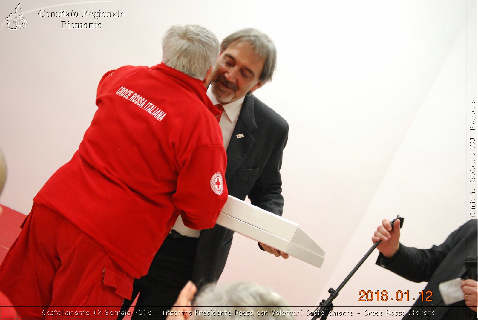 Castellamonte 12 Gennaio 2018 - Incontro Presidente Rocca con Volontari Castellamonte - Croce Rossa Italiana- Comitato Regionale del Piemonte