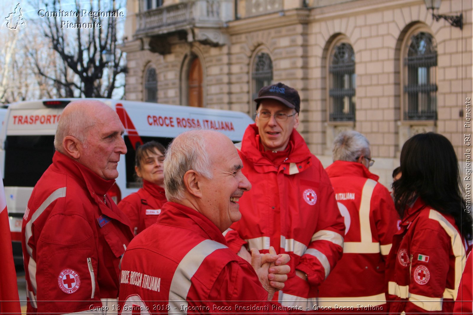 Cuneo 13 Gennaio 2018 - Incontro Rocca Presidenti Piemonte - Croce Rossa Italiana- Comitato Regionale del Piemonte