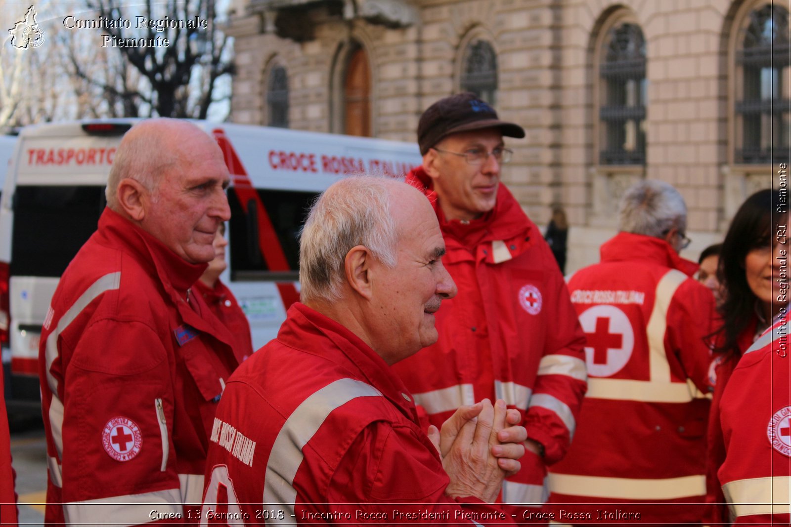 Cuneo 13 Gennaio 2018 - Incontro Rocca Presidenti Piemonte - Croce Rossa Italiana- Comitato Regionale del Piemonte