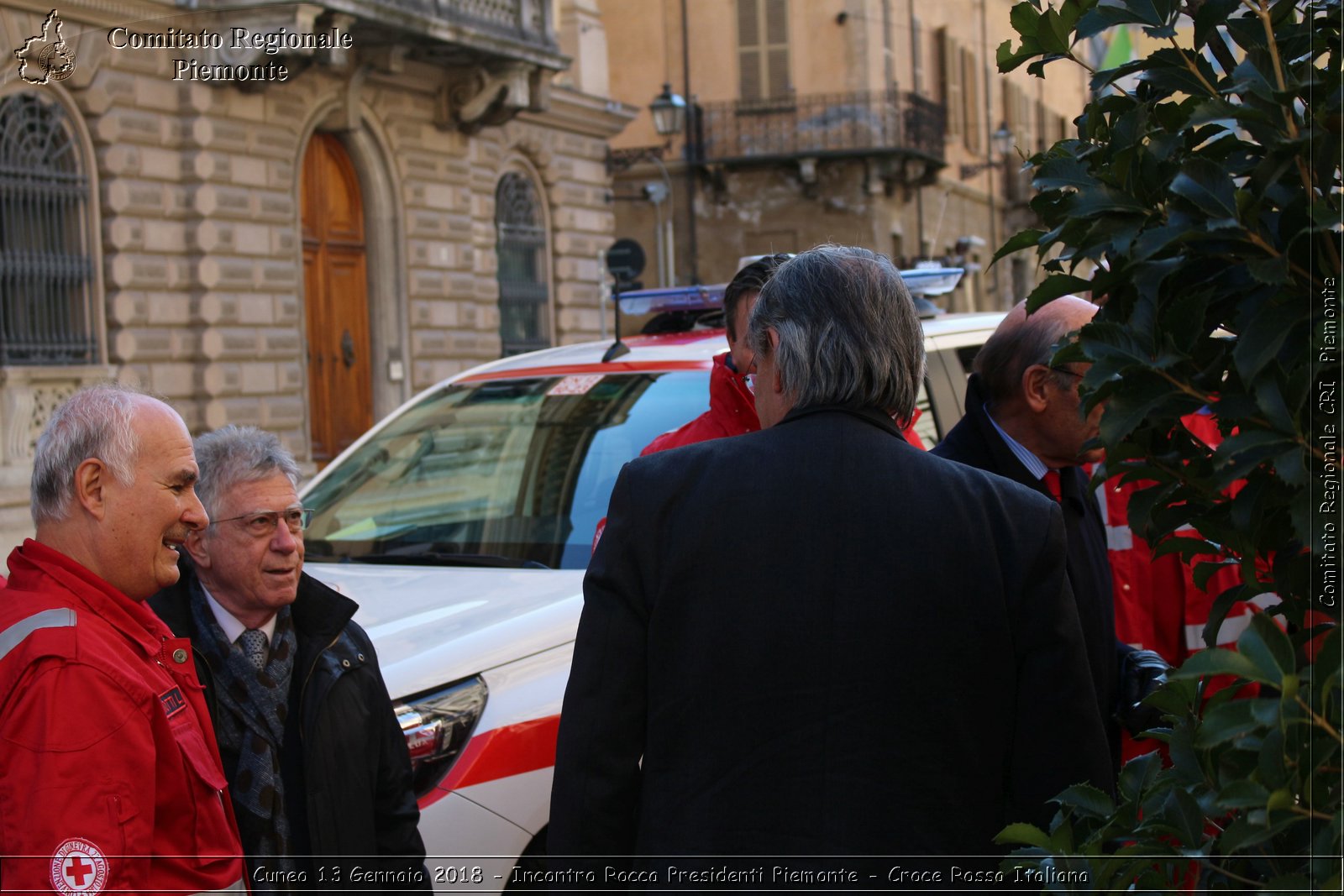 Cuneo 13 Gennaio 2018 - Incontro Rocca Presidenti Piemonte - Croce Rossa Italiana- Comitato Regionale del Piemonte