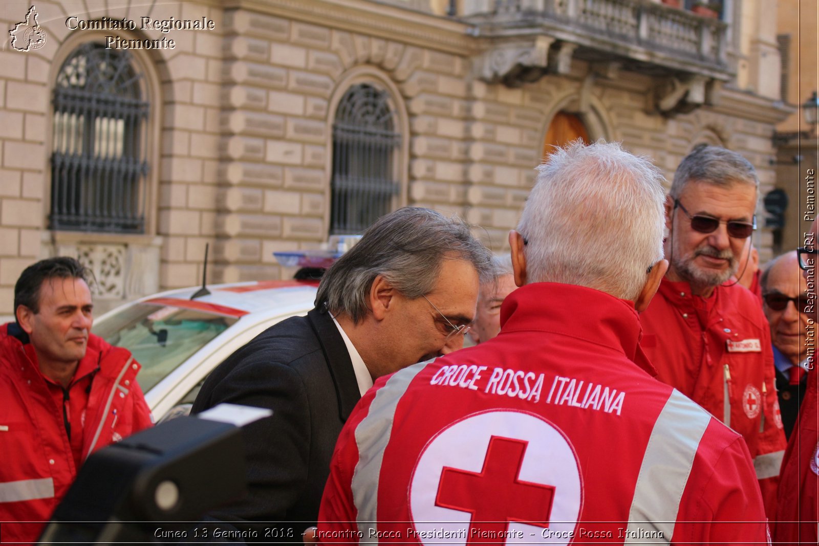 Cuneo 13 Gennaio 2018 - Incontro Rocca Presidenti Piemonte - Croce Rossa Italiana- Comitato Regionale del Piemonte