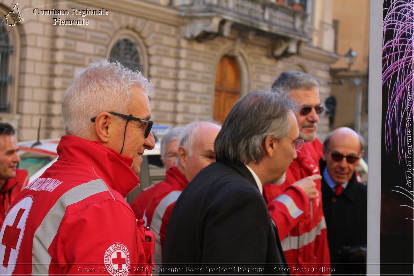 Cuneo 13 Gennaio 2018 - Incontro Rocca Presidenti Piemonte - Croce Rossa Italiana- Comitato Regionale del Piemonte