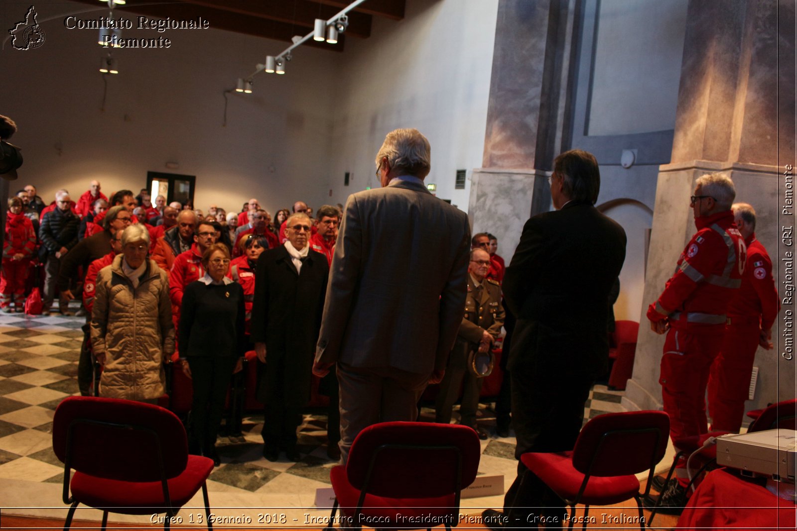 Cuneo 13 Gennaio 2018 - Incontro Rocca Presidenti Piemonte - Croce Rossa Italiana- Comitato Regionale del Piemonte