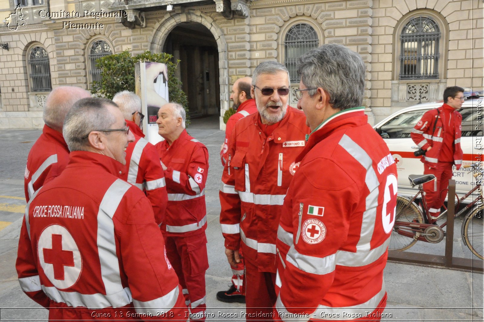 Cuneo 13 Gennaio 2018 - Incontro Rocca Presidenti Piemonte - Croce Rossa Italiana- Comitato Regionale del Piemonte