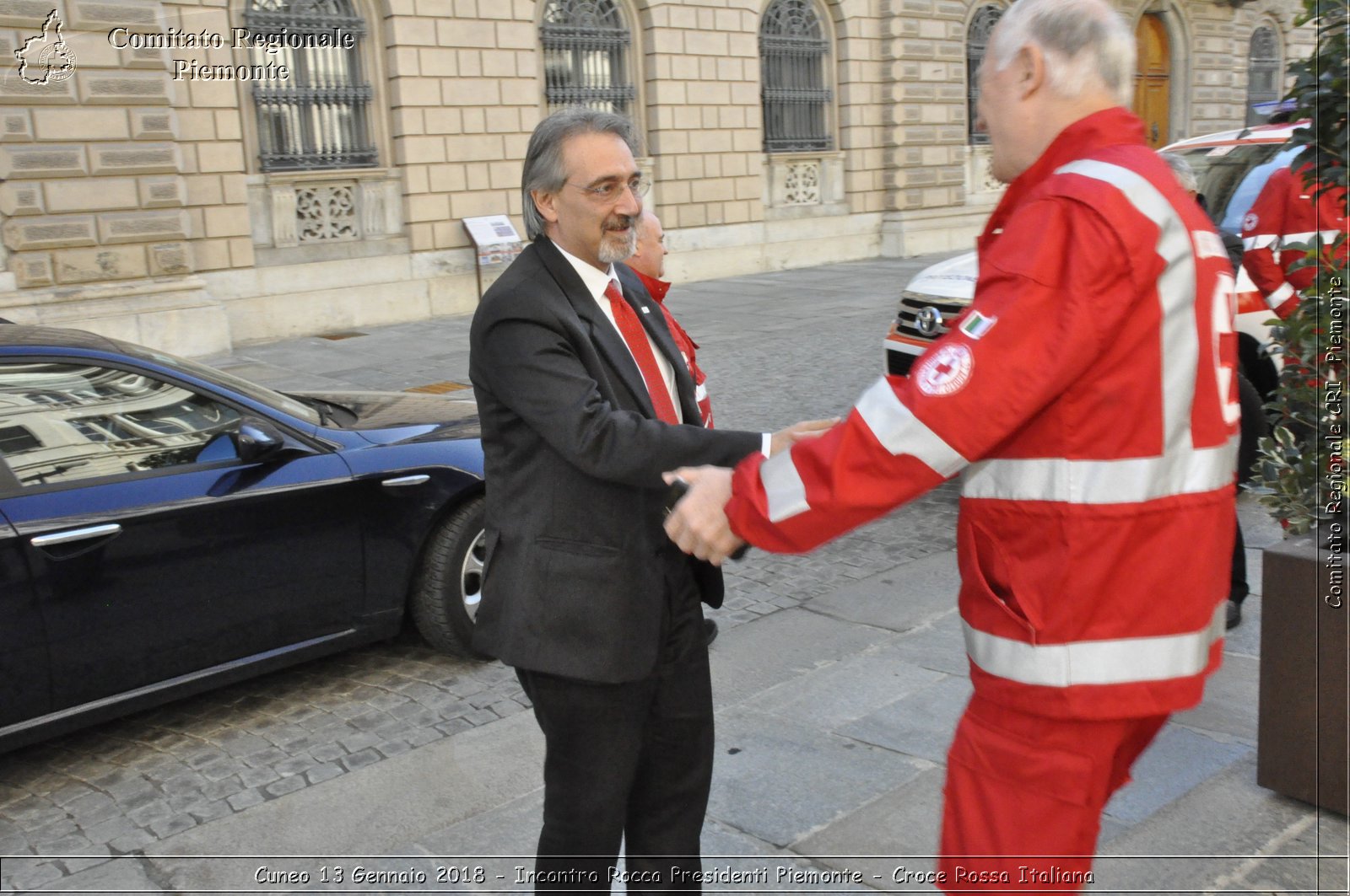 Cuneo 13 Gennaio 2018 - Incontro Rocca Presidenti Piemonte - Croce Rossa Italiana- Comitato Regionale del Piemonte