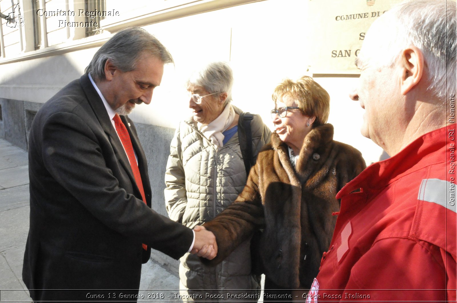 Cuneo 13 Gennaio 2018 - Incontro Rocca Presidenti Piemonte - Croce Rossa Italiana- Comitato Regionale del Piemonte