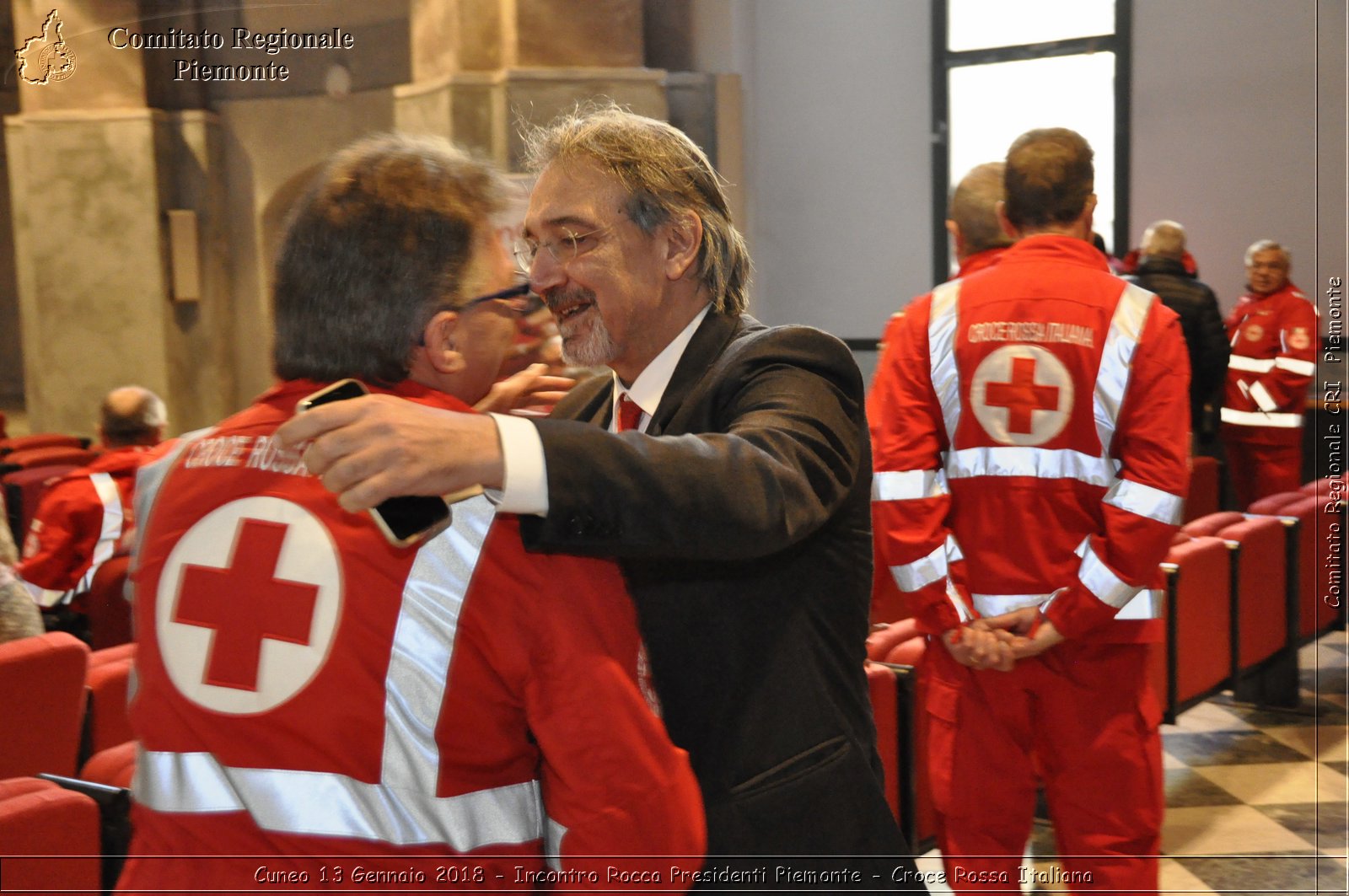 Cuneo 13 Gennaio 2018 - Incontro Rocca Presidenti Piemonte - Croce Rossa Italiana- Comitato Regionale del Piemonte