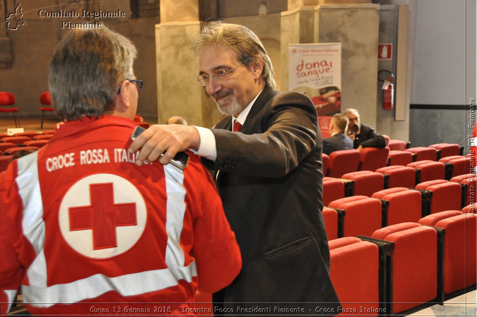 Cuneo 13 Gennaio 2018 - Incontro Rocca Presidenti Piemonte - Croce Rossa Italiana- Comitato Regionale del Piemonte