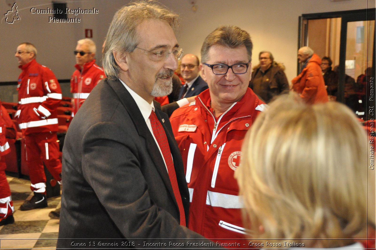 Cuneo 13 Gennaio 2018 - Incontro Rocca Presidenti Piemonte - Croce Rossa Italiana- Comitato Regionale del Piemonte