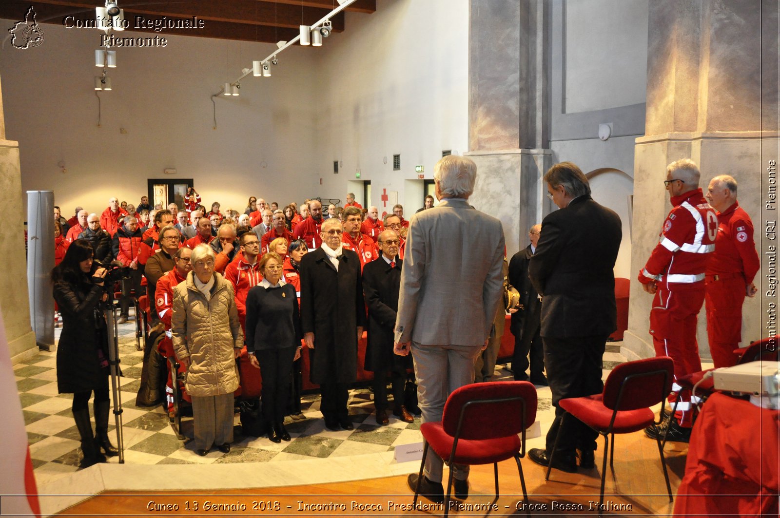 Cuneo 13 Gennaio 2018 - Incontro Rocca Presidenti Piemonte - Croce Rossa Italiana- Comitato Regionale del Piemonte