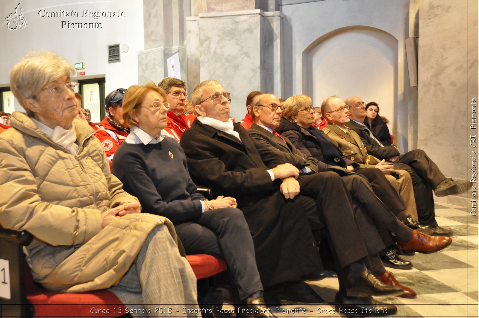 Cuneo 13 Gennaio 2018 - Incontro Rocca Presidenti Piemonte - Croce Rossa Italiana- Comitato Regionale del Piemonte