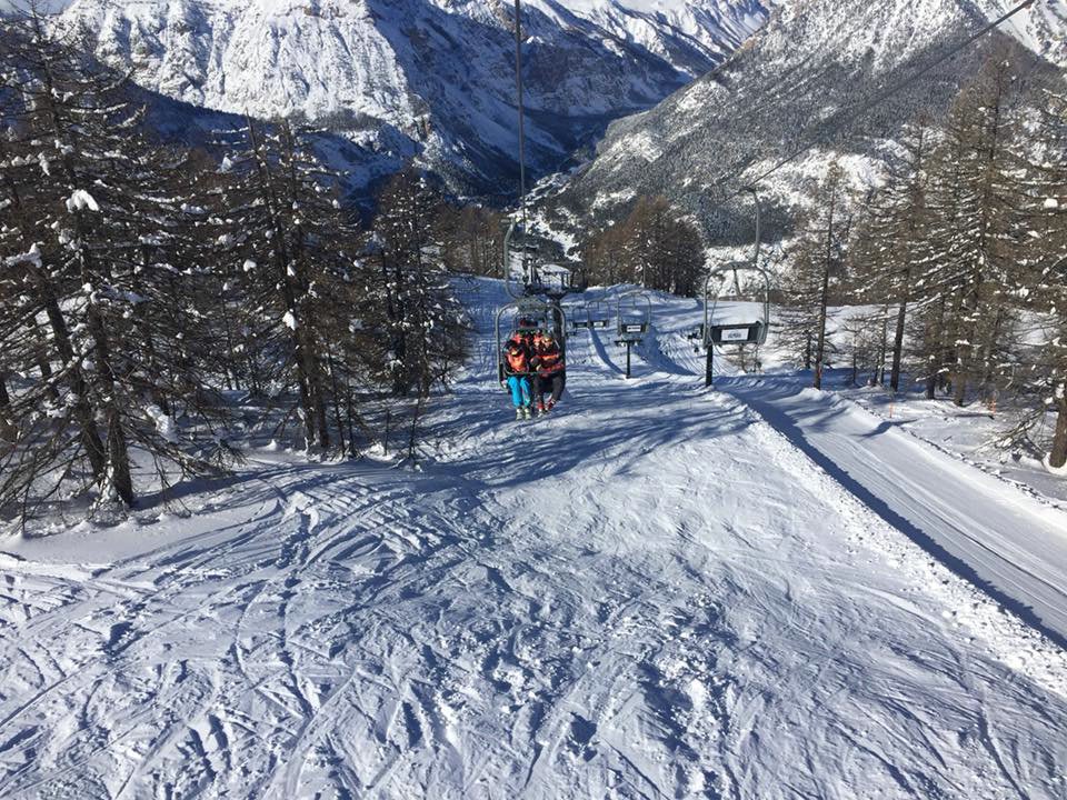 Bardonecchia 20 Gennaio 2018 - Addestramento al "Soccorso in Valanga" degli O.S.P.- Croce Rossa Italiana- Comitato Regionale del Piemonte