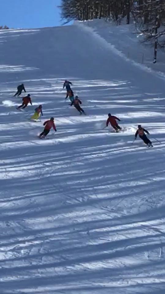 Bardonecchia 20 Gennaio 2018 - Addestramento al "Soccorso in Valanga" degli O.S.P.- Croce Rossa Italiana- Comitato Regionale del Piemonte