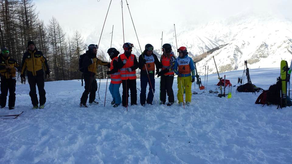 Bardonecchia 20 Gennaio 2018 - Addestramento al "Soccorso in Valanga" degli O.S.P.- Croce Rossa Italiana- Comitato Regionale del Piemonte