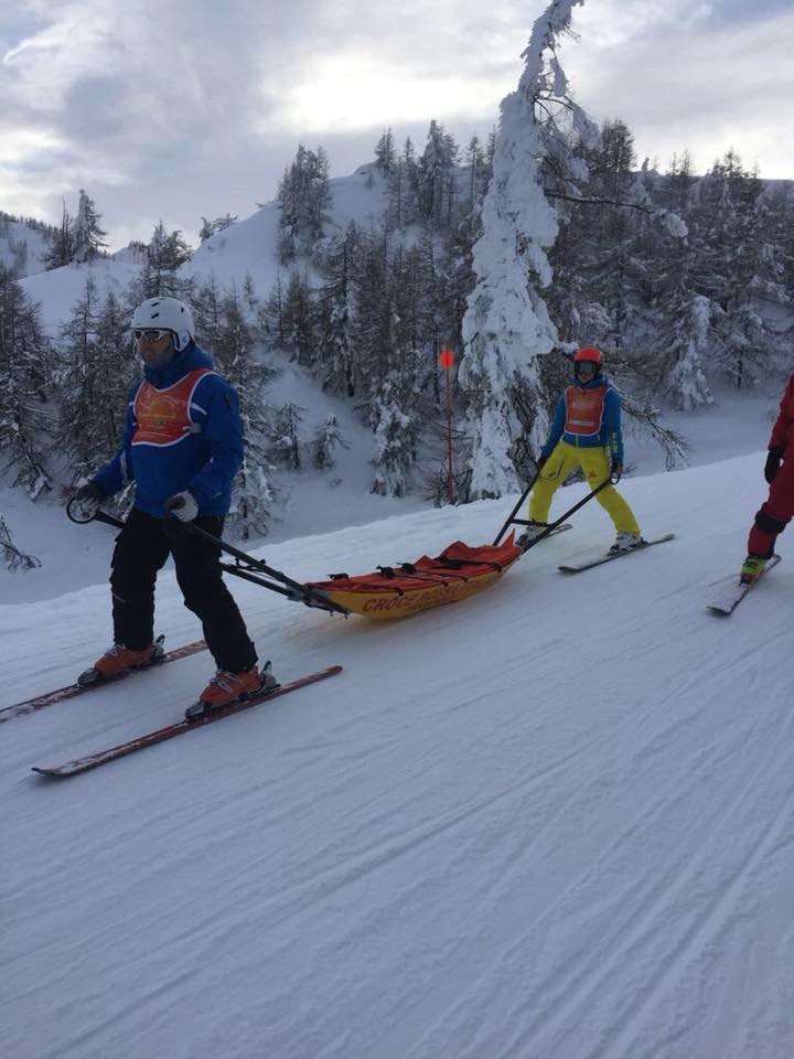 Bardonecchia 20 Gennaio 2018 - Addestramento al "Soccorso in Valanga" degli O.S.P.- Croce Rossa Italiana- Comitato Regionale del Piemonte