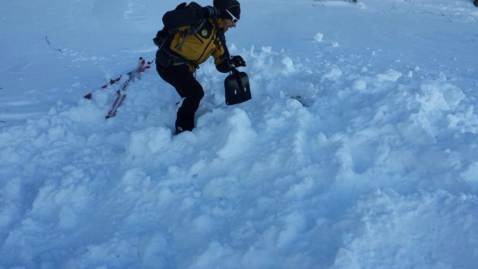 Bardonecchia 20 Gennaio 2018 - Addestramento al "Soccorso in Valanga" degli O.S.P.- Croce Rossa Italiana- Comitato Regionale del Piemonte