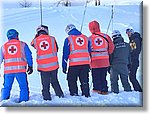 Bardonecchia 20 Gennaio 2018 - Addestramento al "Soccorso in Valanga" degli O.S.P.- Croce Rossa Italiana- Comitato Regionale del Piemonte