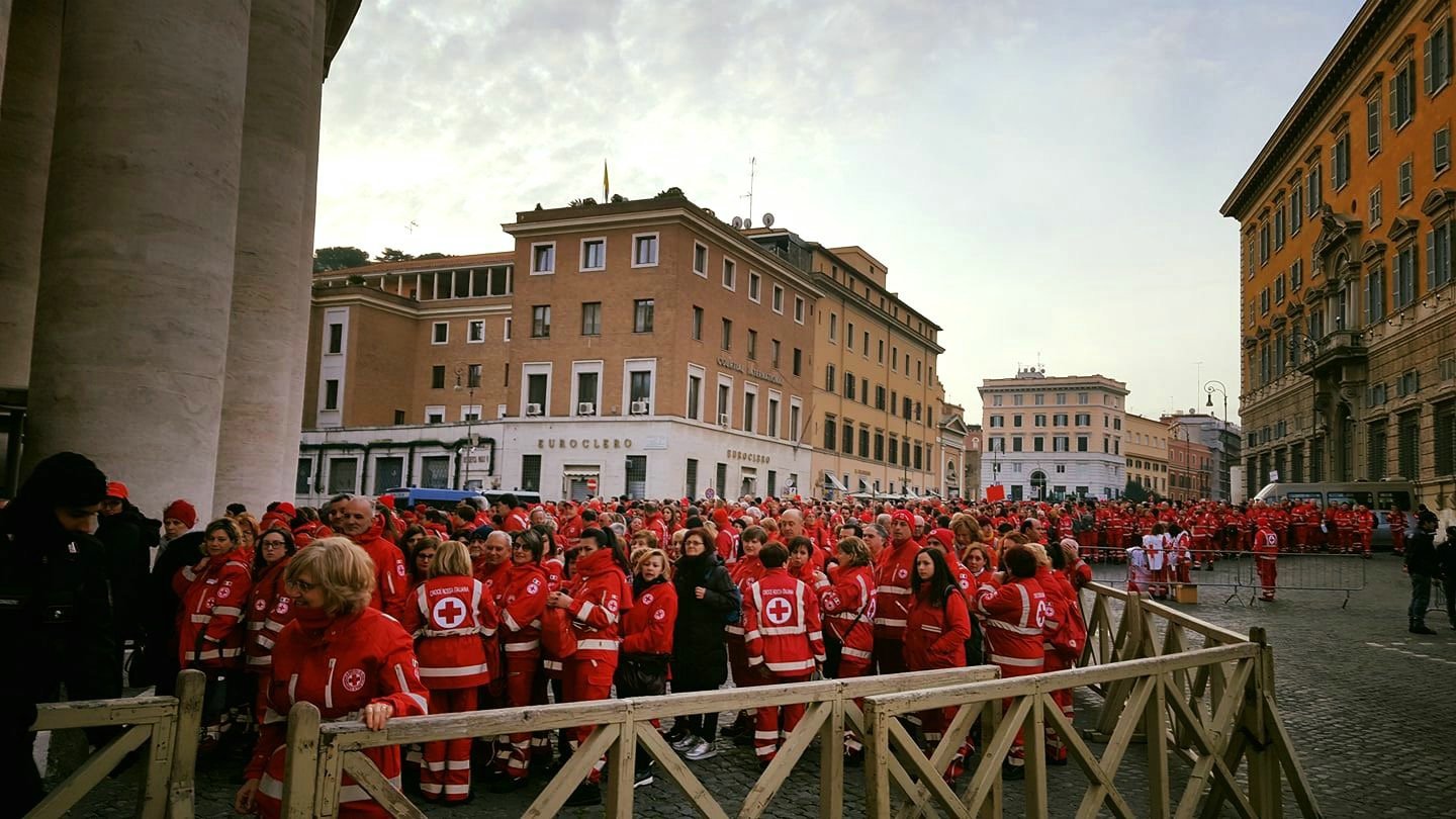 Torino 24 Gennaio 2018 - Esequie Sorella Cibrario- Croce Rossa Italiana- Comitato Regionale del Piemonte