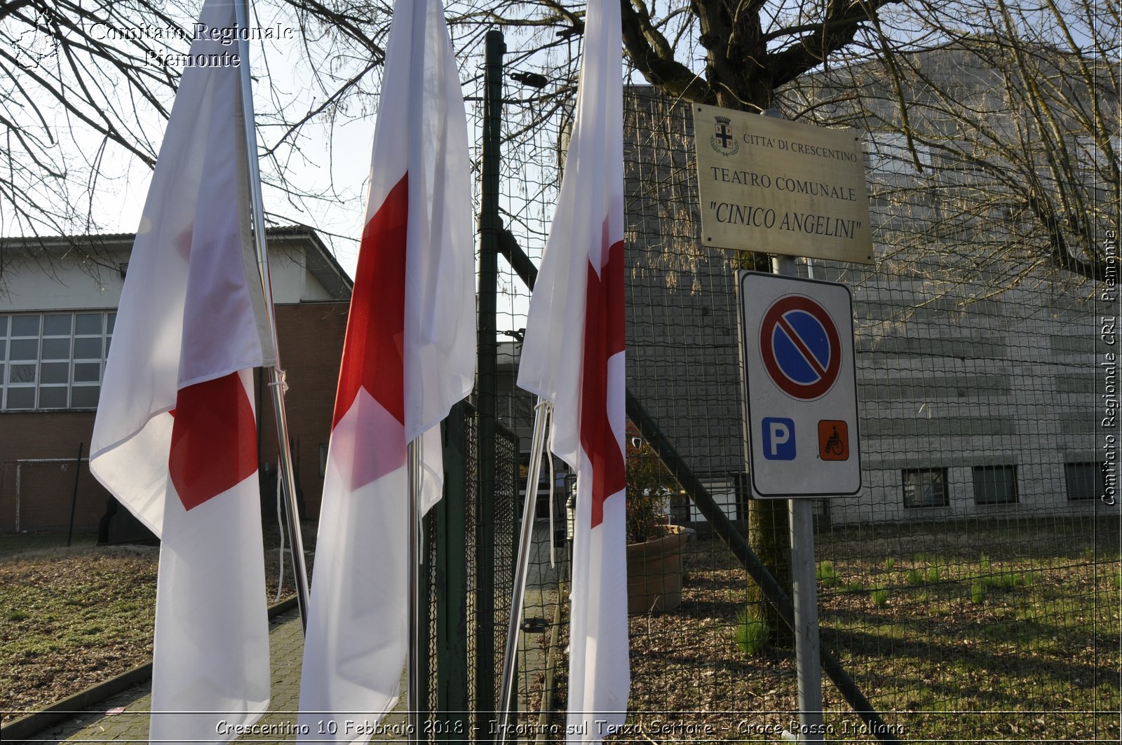 Crescentino 10 Febbraio 2018 - Incontro sul Terzo Settore - Croce Rossa Italiana- Comitato Regionale del Piemonte