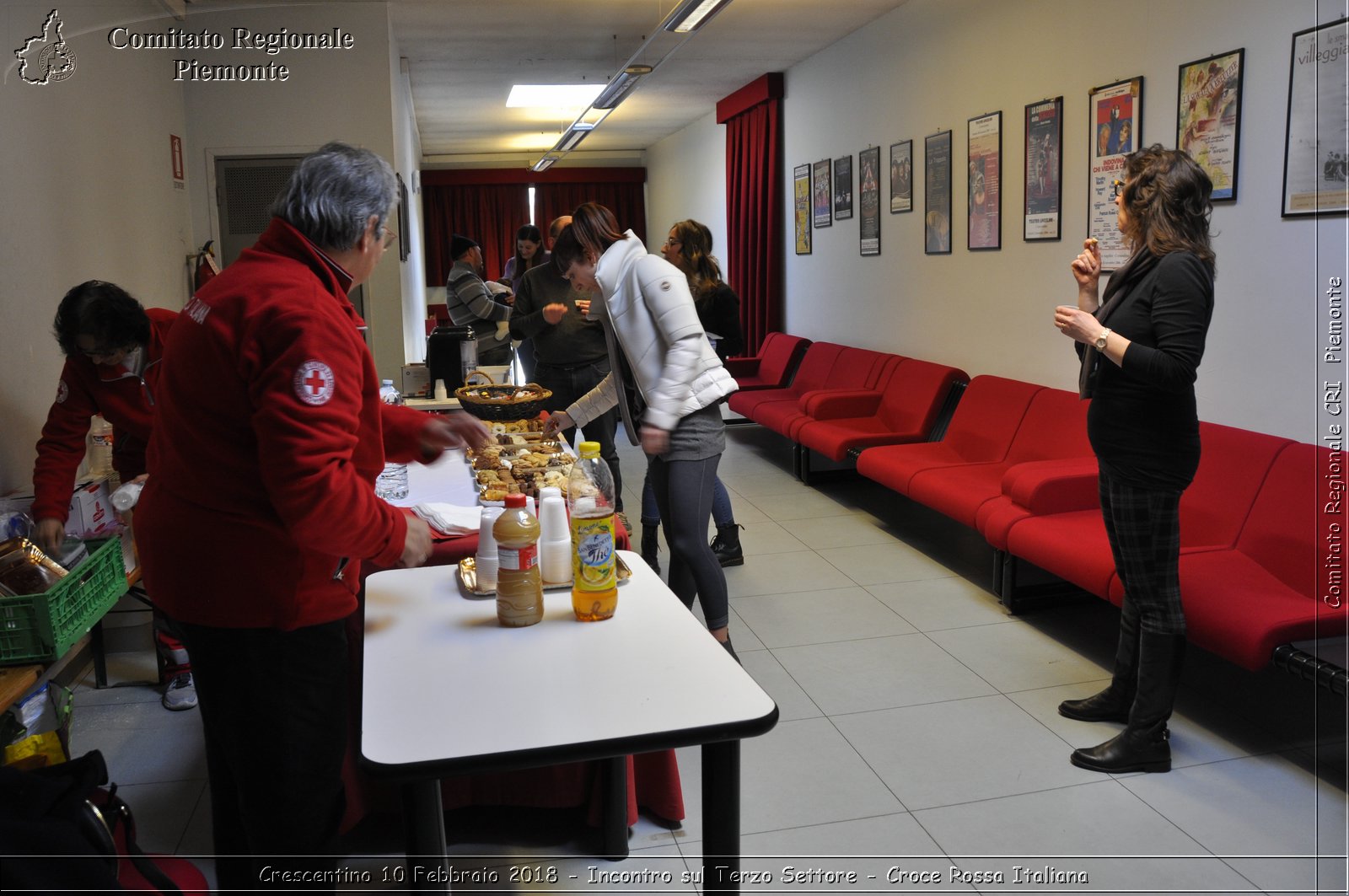 Crescentino 10 Febbraio 2018 - Incontro sul Terzo Settore - Croce Rossa Italiana- Comitato Regionale del Piemonte