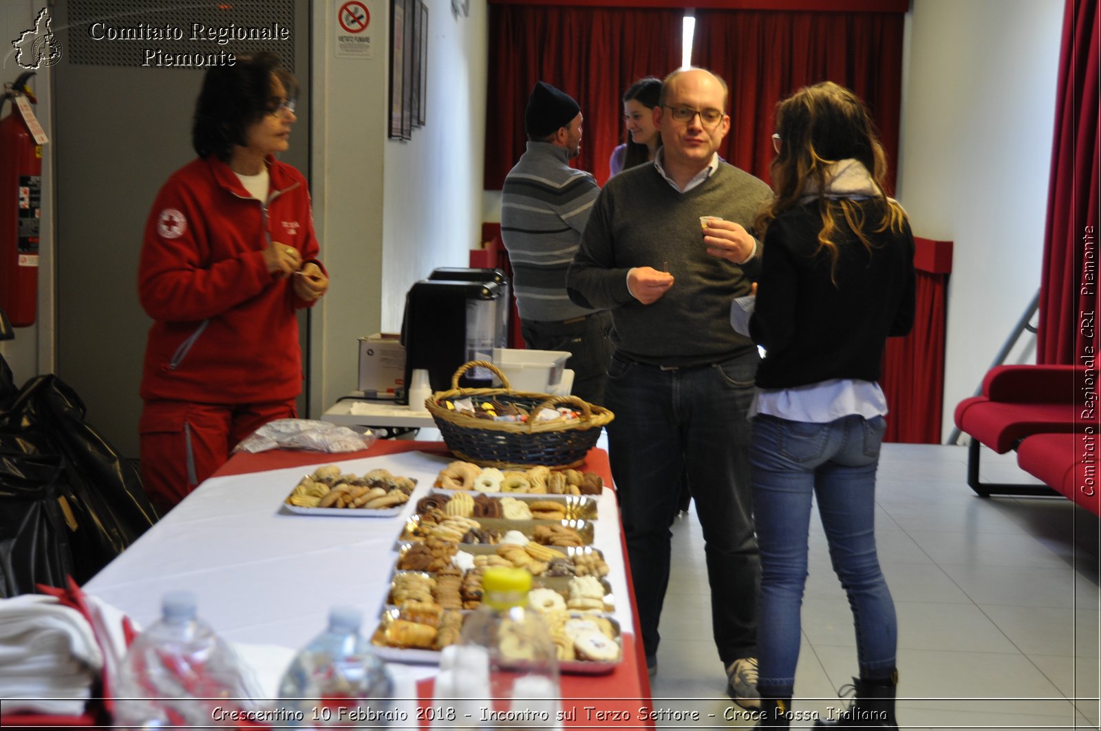 Crescentino 10 Febbraio 2018 - Incontro sul Terzo Settore - Croce Rossa Italiana- Comitato Regionale del Piemonte