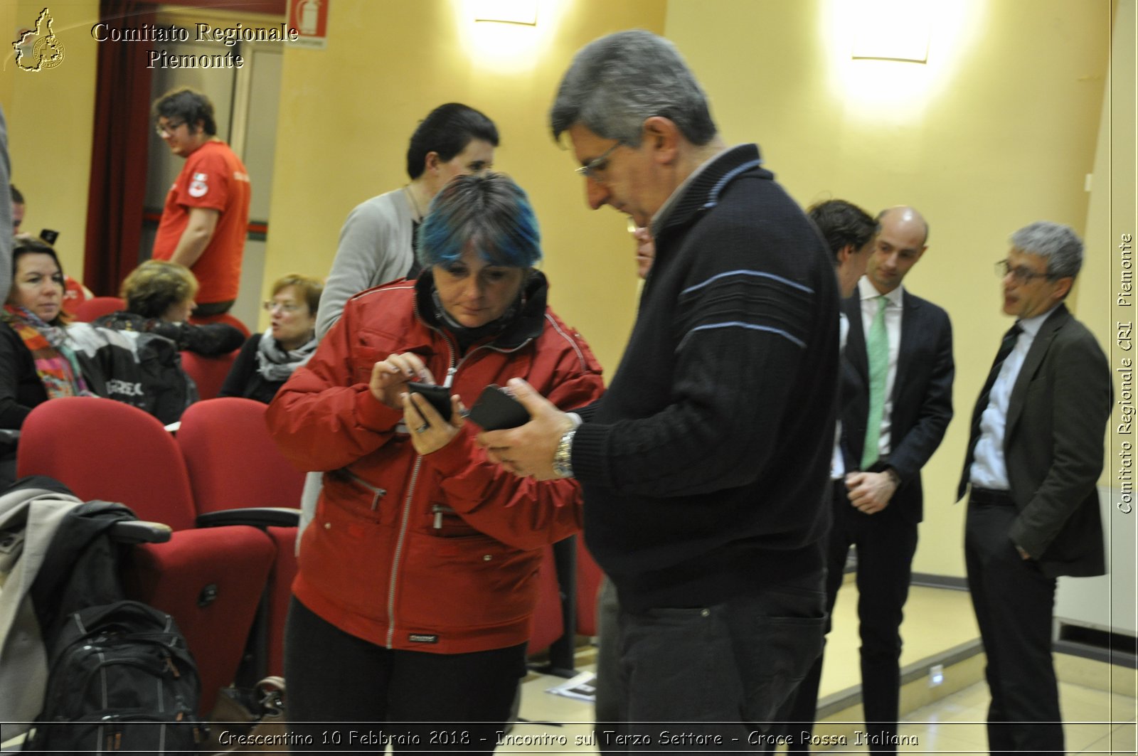 Crescentino 10 Febbraio 2018 - Incontro sul Terzo Settore - Croce Rossa Italiana- Comitato Regionale del Piemonte