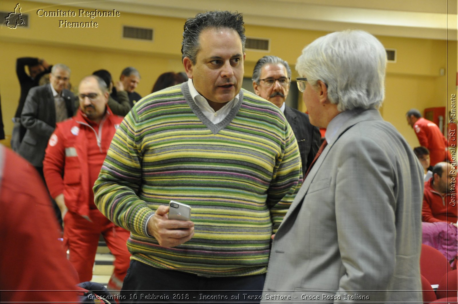 Crescentino 10 Febbraio 2018 - Incontro sul Terzo Settore - Croce Rossa Italiana- Comitato Regionale del Piemonte