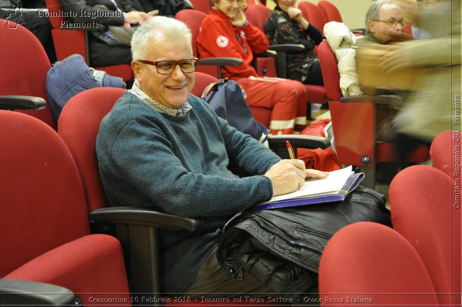 Crescentino 10 Febbraio 2018 - Incontro sul Terzo Settore - Croce Rossa Italiana- Comitato Regionale del Piemonte