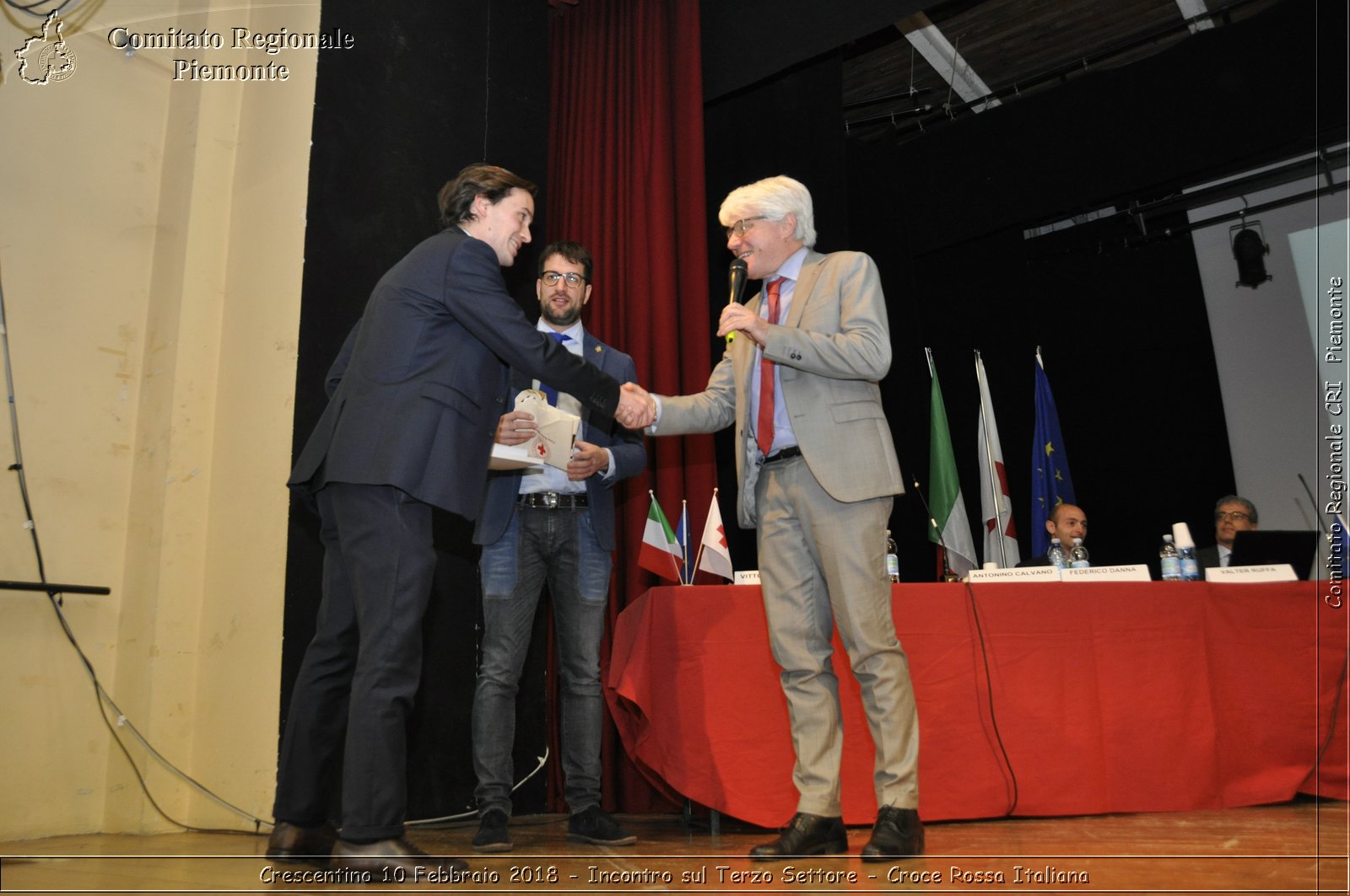 Crescentino 10 Febbraio 2018 - Incontro sul Terzo Settore - Croce Rossa Italiana- Comitato Regionale del Piemonte