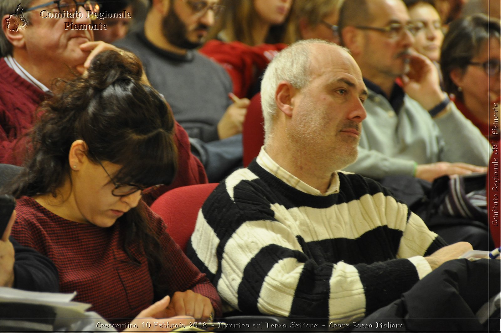 Crescentino 10 Febbraio 2018 - Incontro sul Terzo Settore - Croce Rossa Italiana- Comitato Regionale del Piemonte