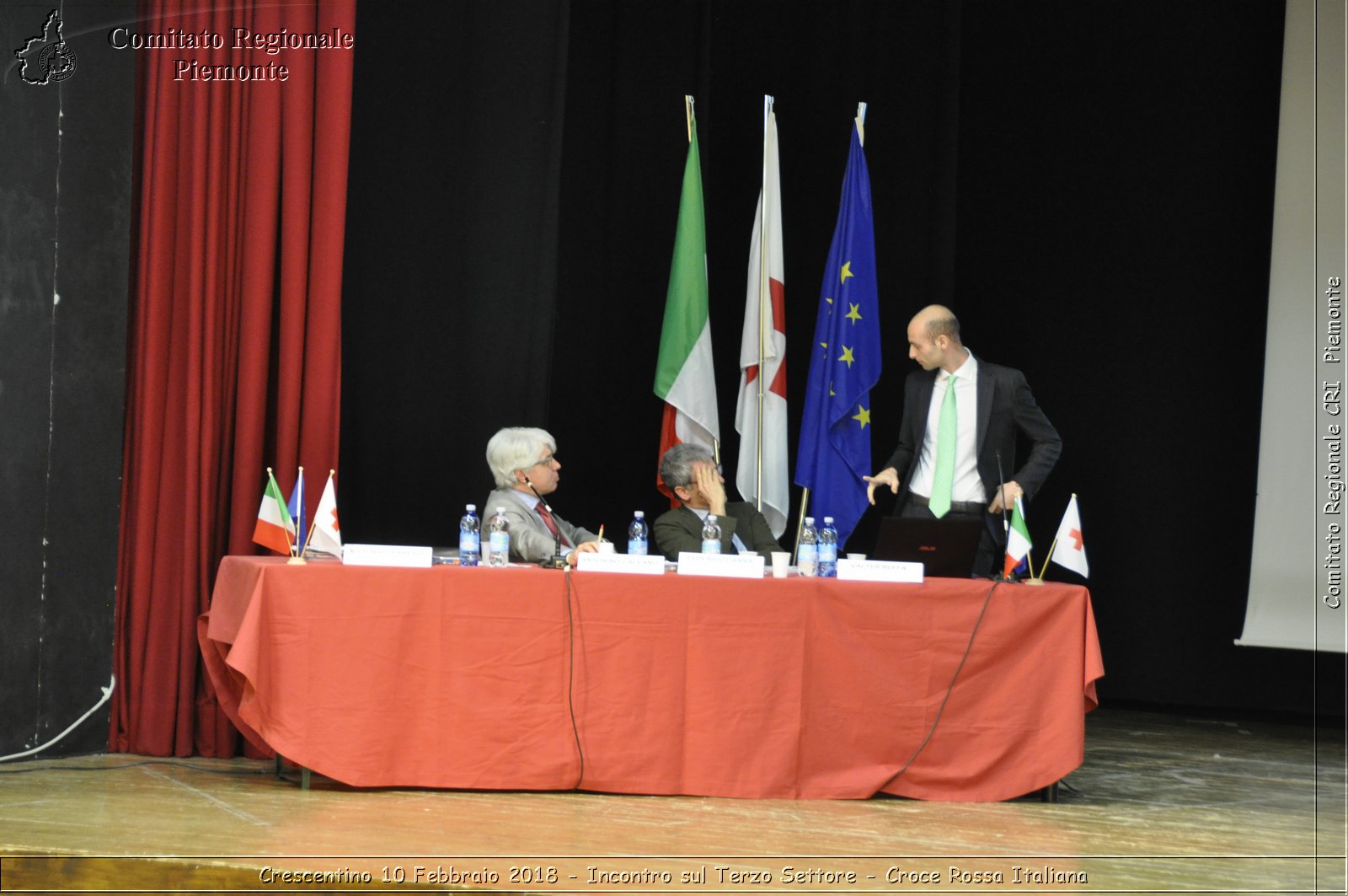 Crescentino 10 Febbraio 2018 - Incontro sul Terzo Settore - Croce Rossa Italiana- Comitato Regionale del Piemonte