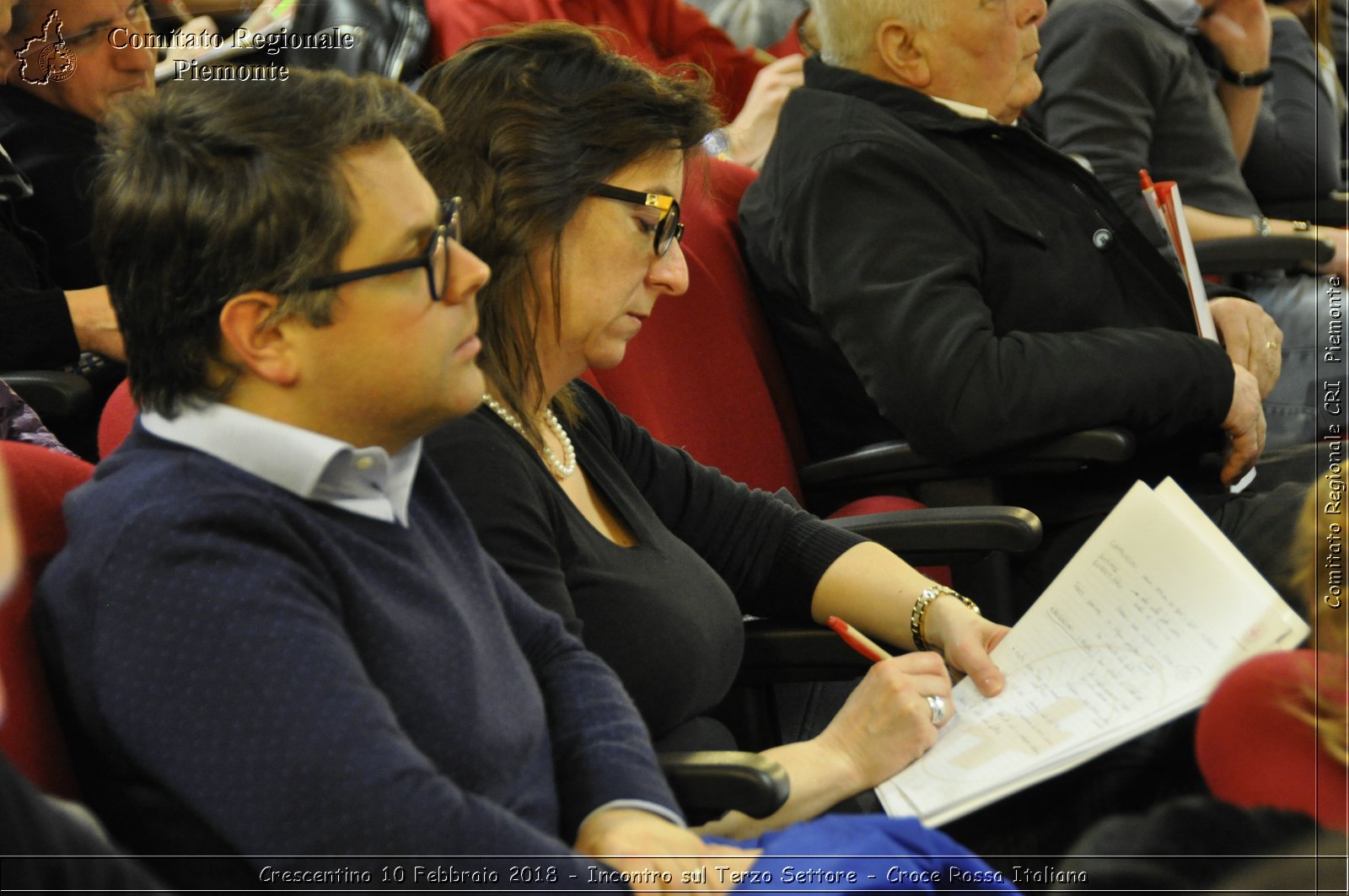 Crescentino 10 Febbraio 2018 - Incontro sul Terzo Settore - Croce Rossa Italiana- Comitato Regionale del Piemonte