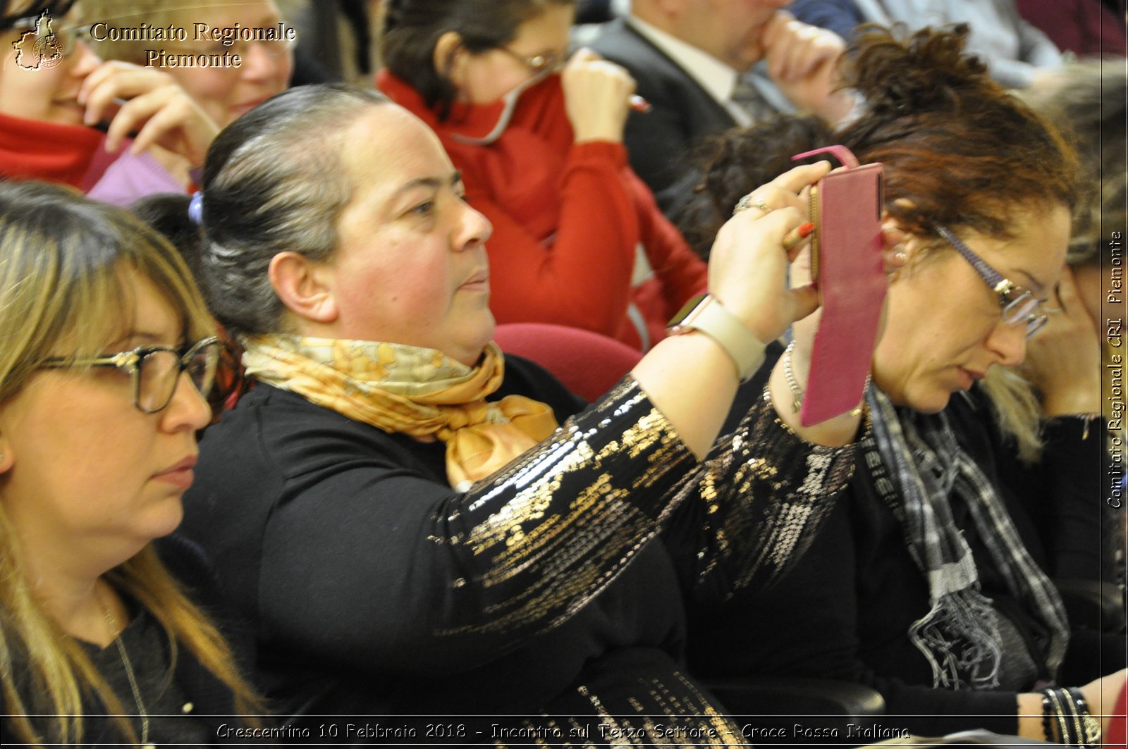 Crescentino 10 Febbraio 2018 - Incontro sul Terzo Settore - Croce Rossa Italiana- Comitato Regionale del Piemonte