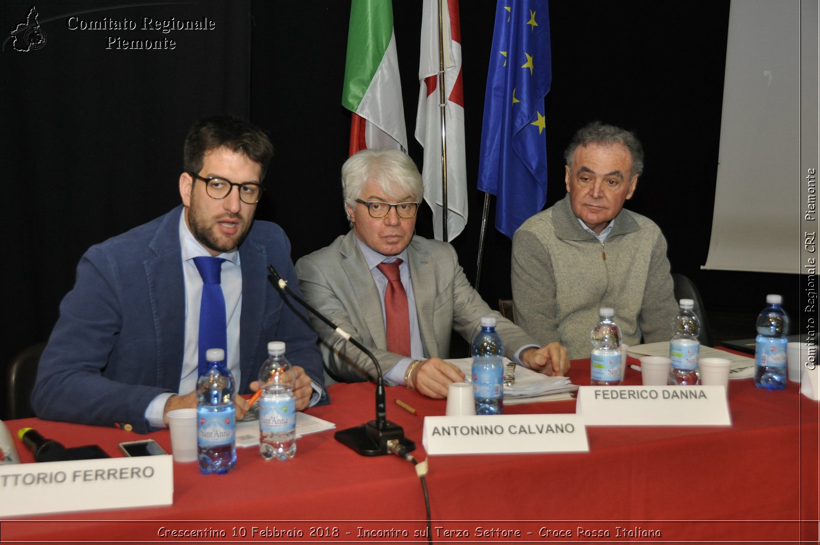 Crescentino 10 Febbraio 2018 - Incontro sul Terzo Settore - Croce Rossa Italiana- Comitato Regionale del Piemonte