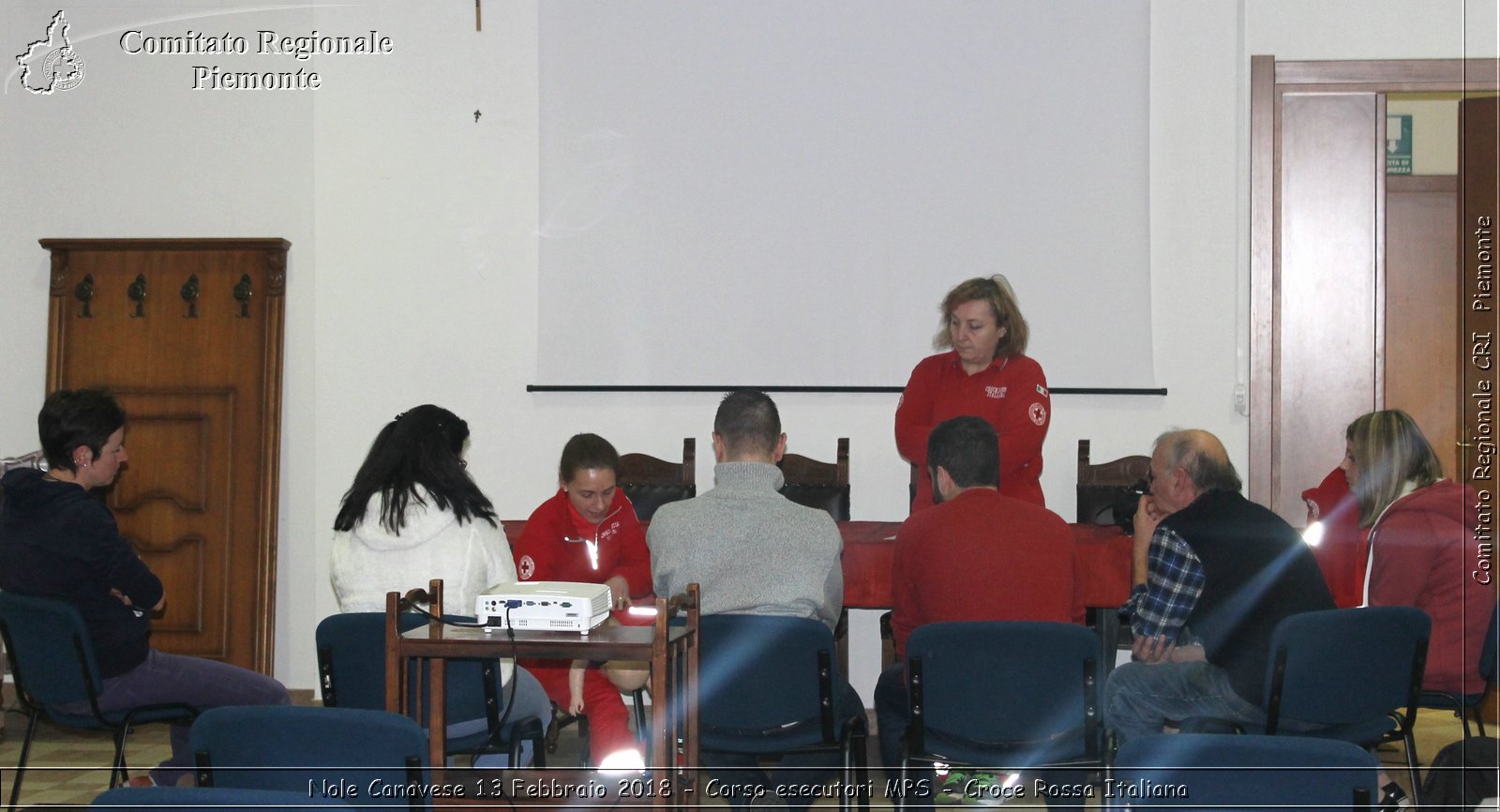 Nole Canavese 13 Febbraio 2018 - Corso esecutori MPS - Croce Rossa Italiana- Comitato Regionale del Piemonte