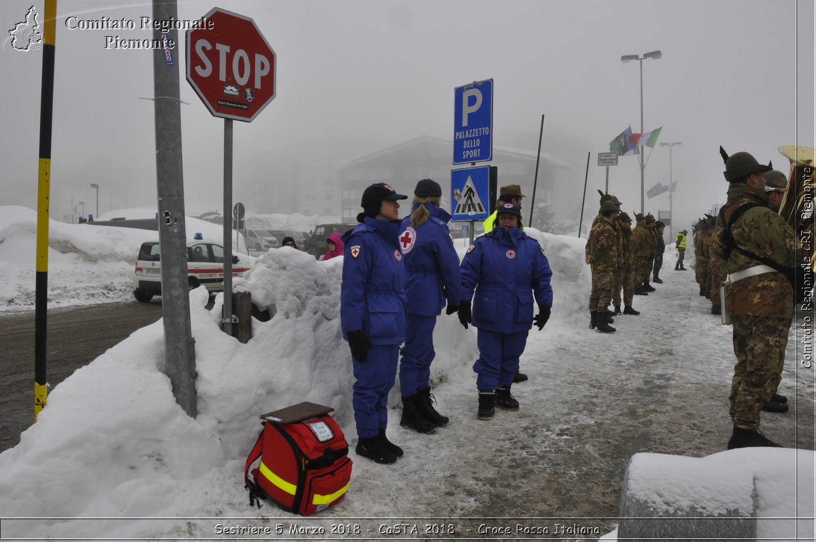 Sestriere 5 Marzo 2018 - CaSTA 2018 - Croce Rossa Italiana- Comitato Regionale del Piemonte