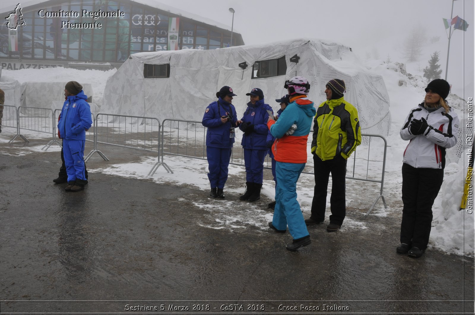 Sestriere 5 Marzo 2018 - CaSTA 2018 - Croce Rossa Italiana- Comitato Regionale del Piemonte